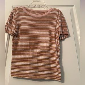 Striped American Eagle cropped top Adult XS